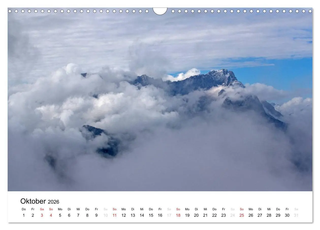 Bild: 9783516044942 | Zugspitz-Impressionen (Wandkalender 2026 DIN A3 quer), CALVENDO...