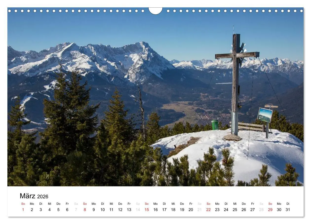 Bild: 9783516044942 | Zugspitz-Impressionen (Wandkalender 2026 DIN A3 quer), CALVENDO...