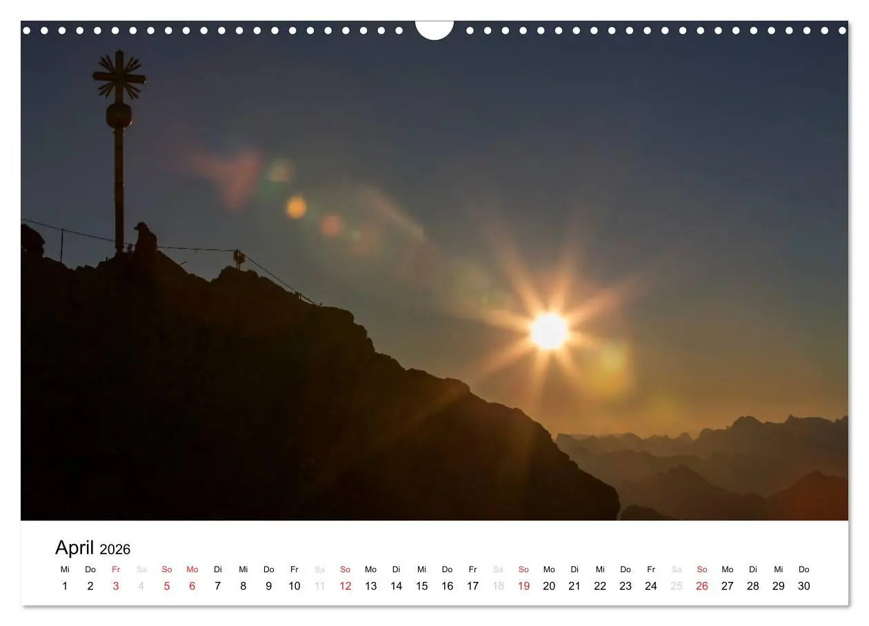 Bild: 9783516044942 | Zugspitz-Impressionen (Wandkalender 2026 DIN A3 quer), CALVENDO...