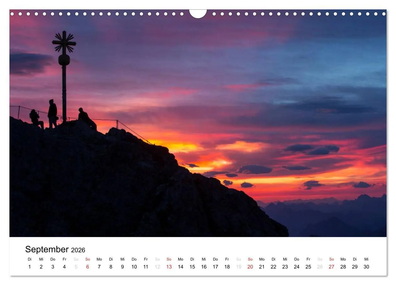 Bild: 9783516044942 | Zugspitz-Impressionen (Wandkalender 2026 DIN A3 quer), CALVENDO...