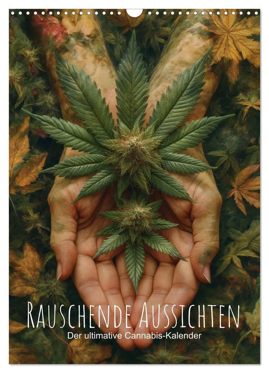 Cover: 9783516284942 | Rauschende Aussichten - Der ultimative Cannabis-Kalender...