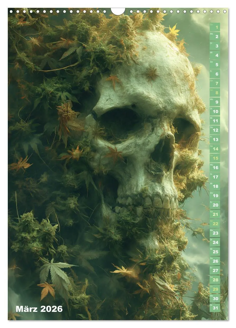 Bild: 9783516284942 | Rauschende Aussichten - Der ultimative Cannabis-Kalender...