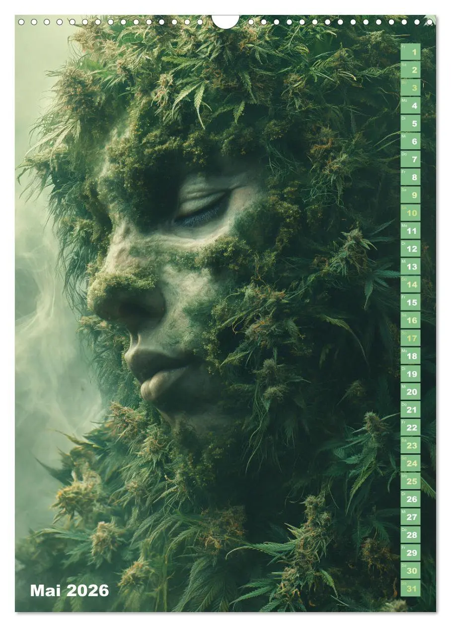 Bild: 9783516284942 | Rauschende Aussichten - Der ultimative Cannabis-Kalender...