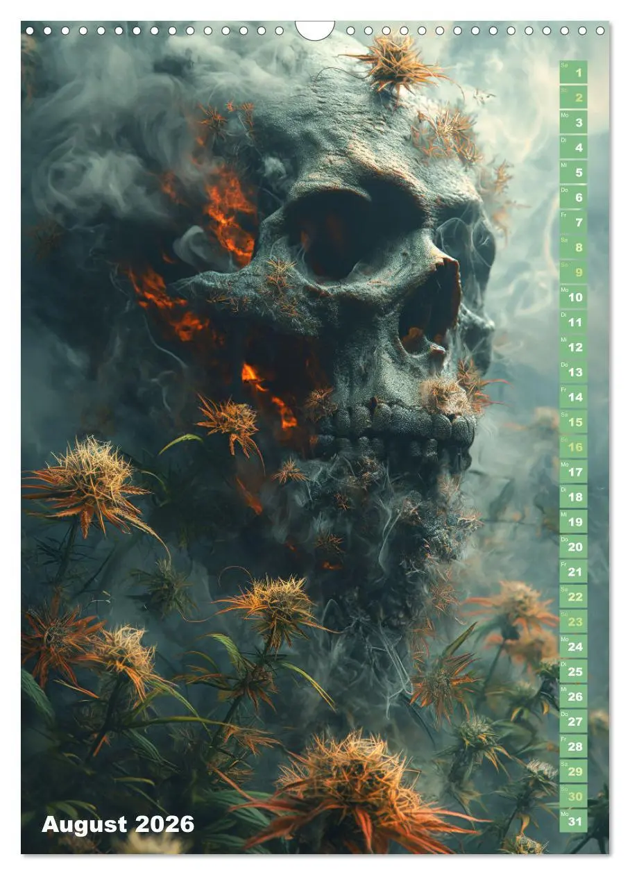 Bild: 9783516284942 | Rauschende Aussichten - Der ultimative Cannabis-Kalender...