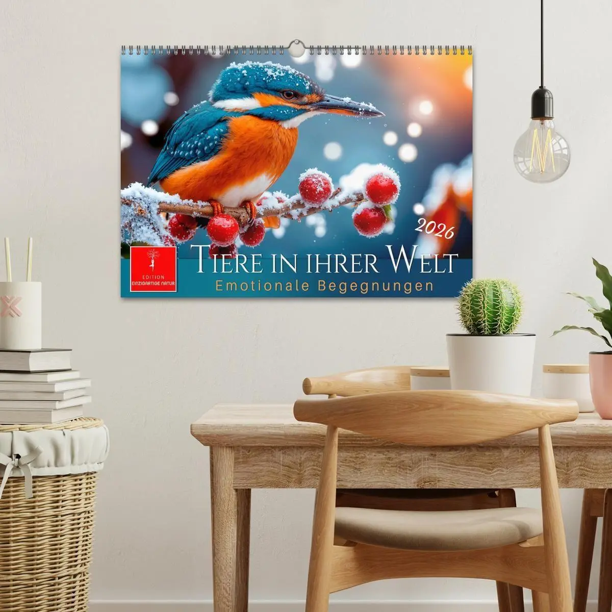 Bild: 9783516734942 | Tiere in ihrer Welt (Wandkalender 2026 DIN A3 quer), CALVENDO...