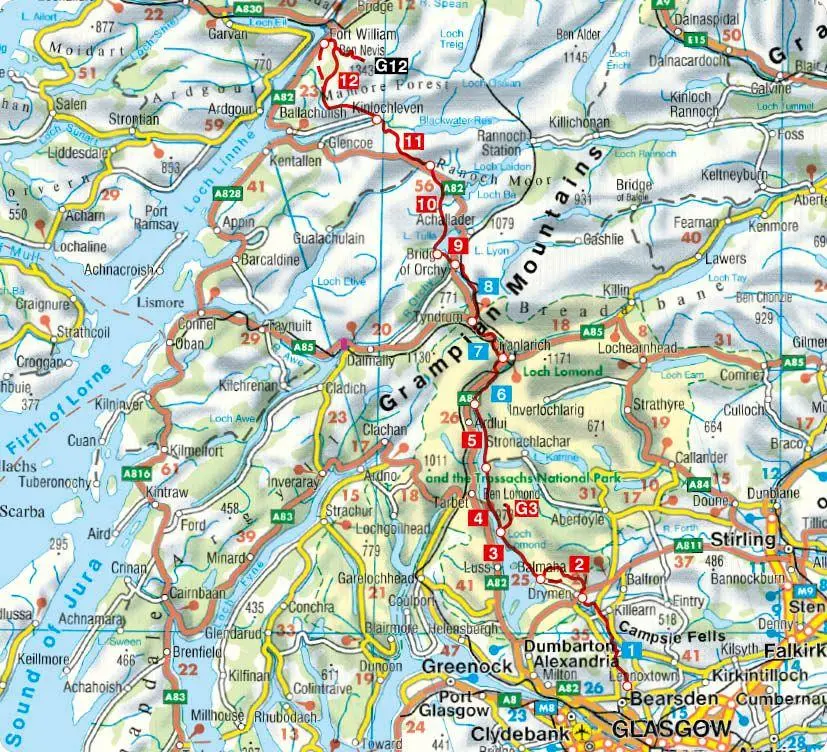 Bild: 9783763314942 | ROTHER Wanderführer Schottland: West Highland Way. 12 Etappen und 2...