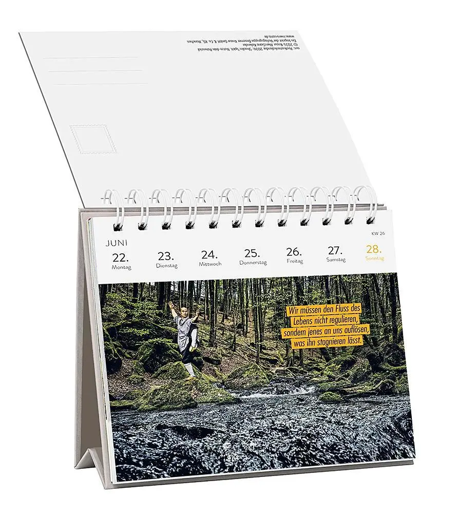 Bild: 4251693905042 | Postkartenkalender 2026: Shaolin Spirit | Shi Heng Yi | Kalender