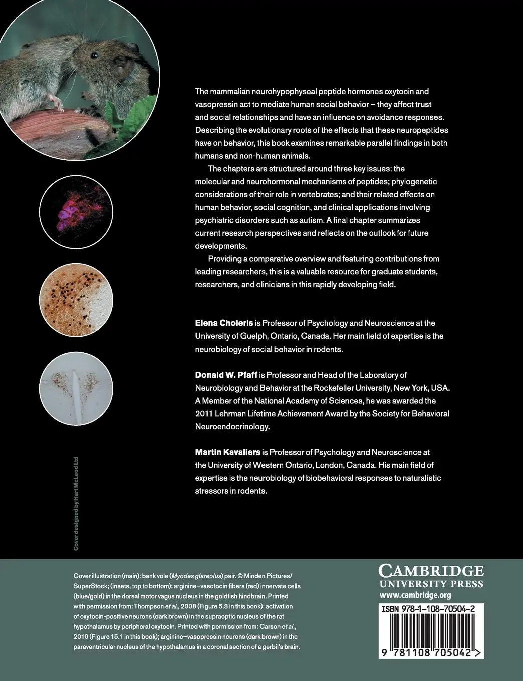 Rückseite: 9781108705042 | Oxytocin, Vasopressin and Related Peptides in the Regulation of...
