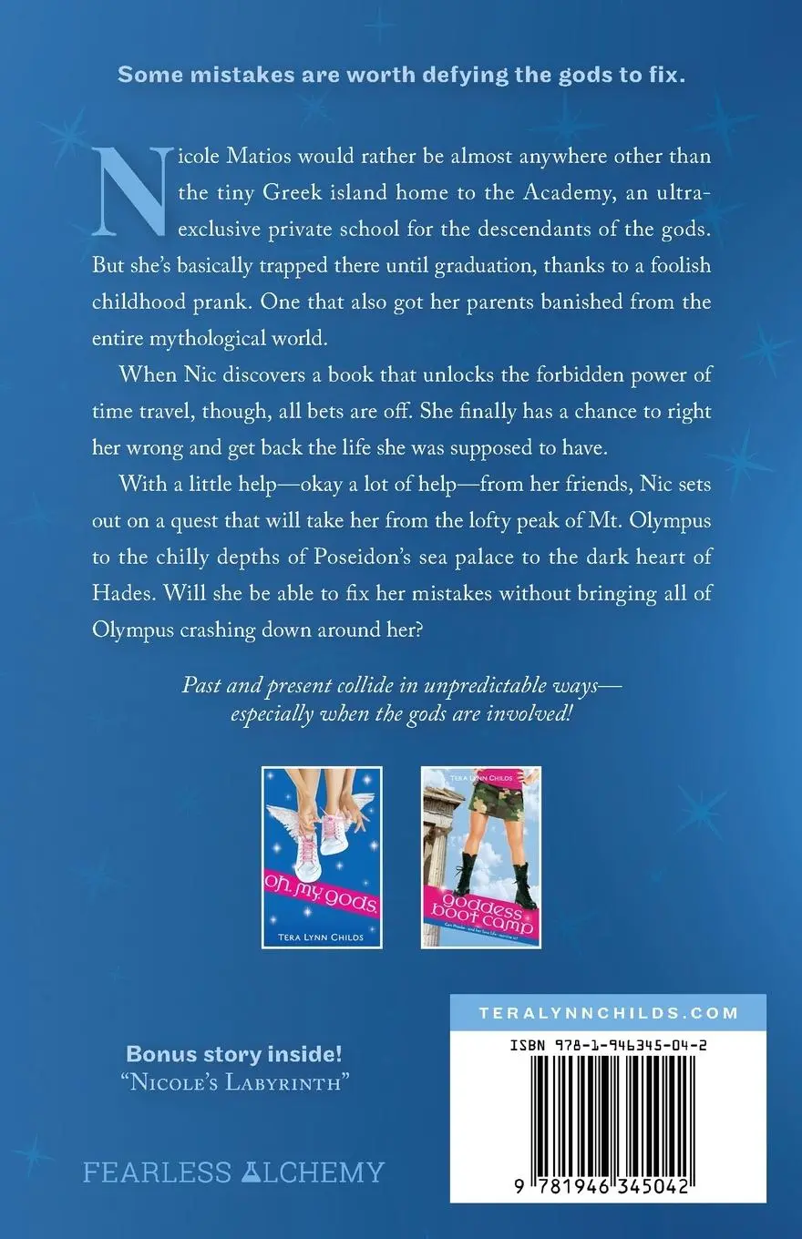 Rückseite: 9781946345042 | Goddess in Time | Tera Lynn Childs | Taschenbuch | Englisch | 2020
