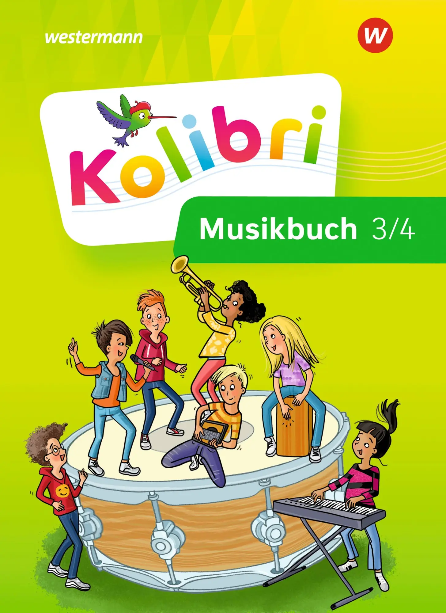 Cover: 9783141935042 | Kolibri 3 / 4. Musikbuch: Schulbuch. Allgemeine Ausgabe | Ausgabe 2023