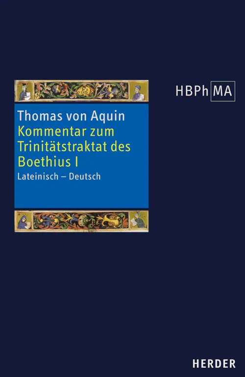 Cover: 9783451285042 | Herders Bibliothek der Philosophie des Mittelalters 1. Serie. Tl.1
