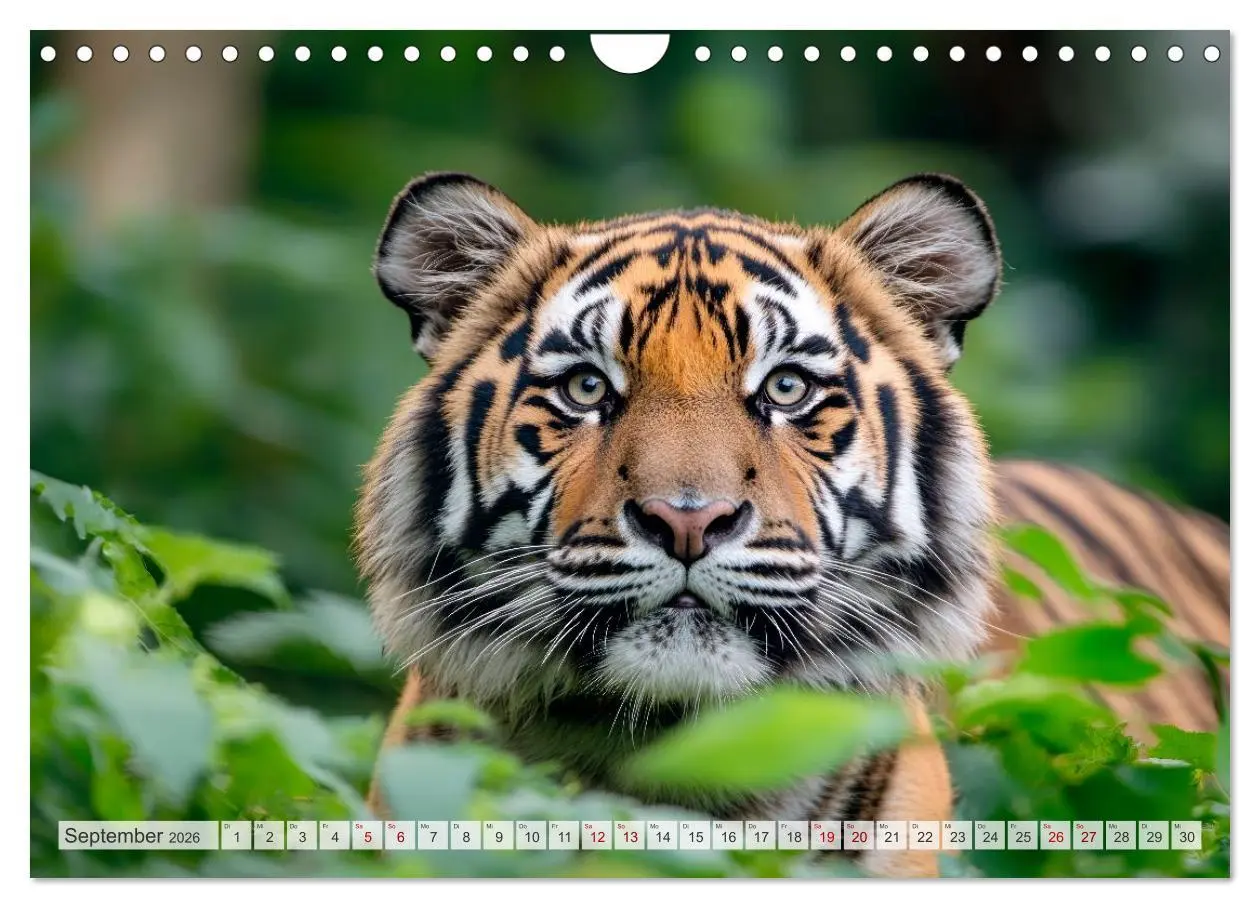 Bild: 9783516005042 | Bedrohte Tierwelt SCHATTEN DES VERSCHWINDENS (Wandkalender 2026 DIN...