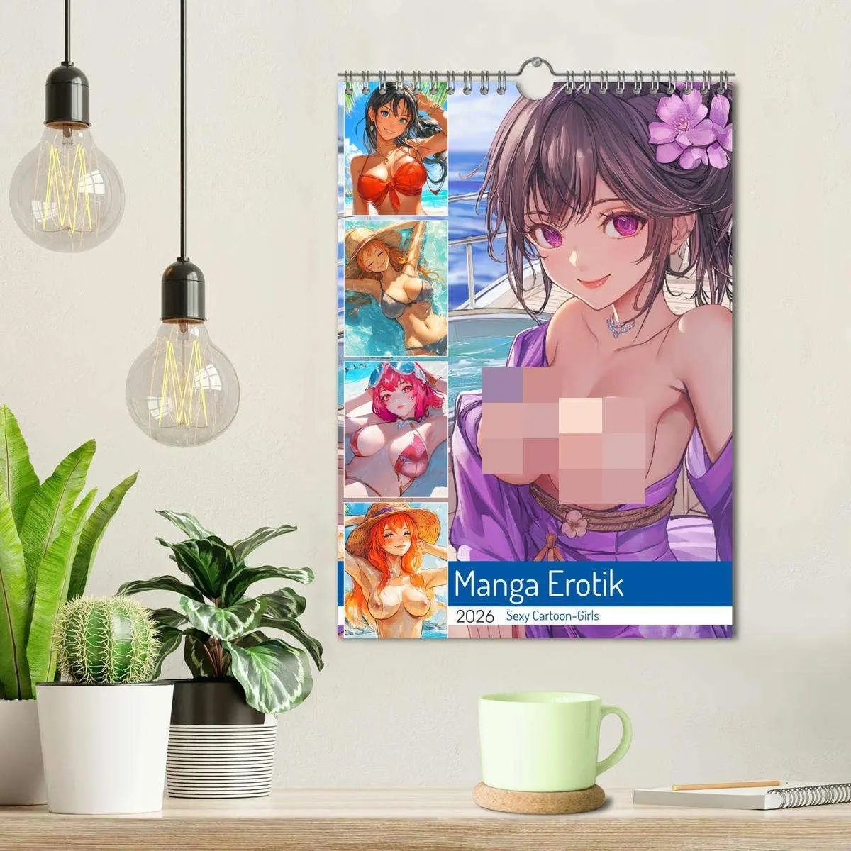 Bild: 9783516245042 | Manga Erotik. Sexy Cartoon-Girls (Wandkalender 2026 DIN A4 hoch),...