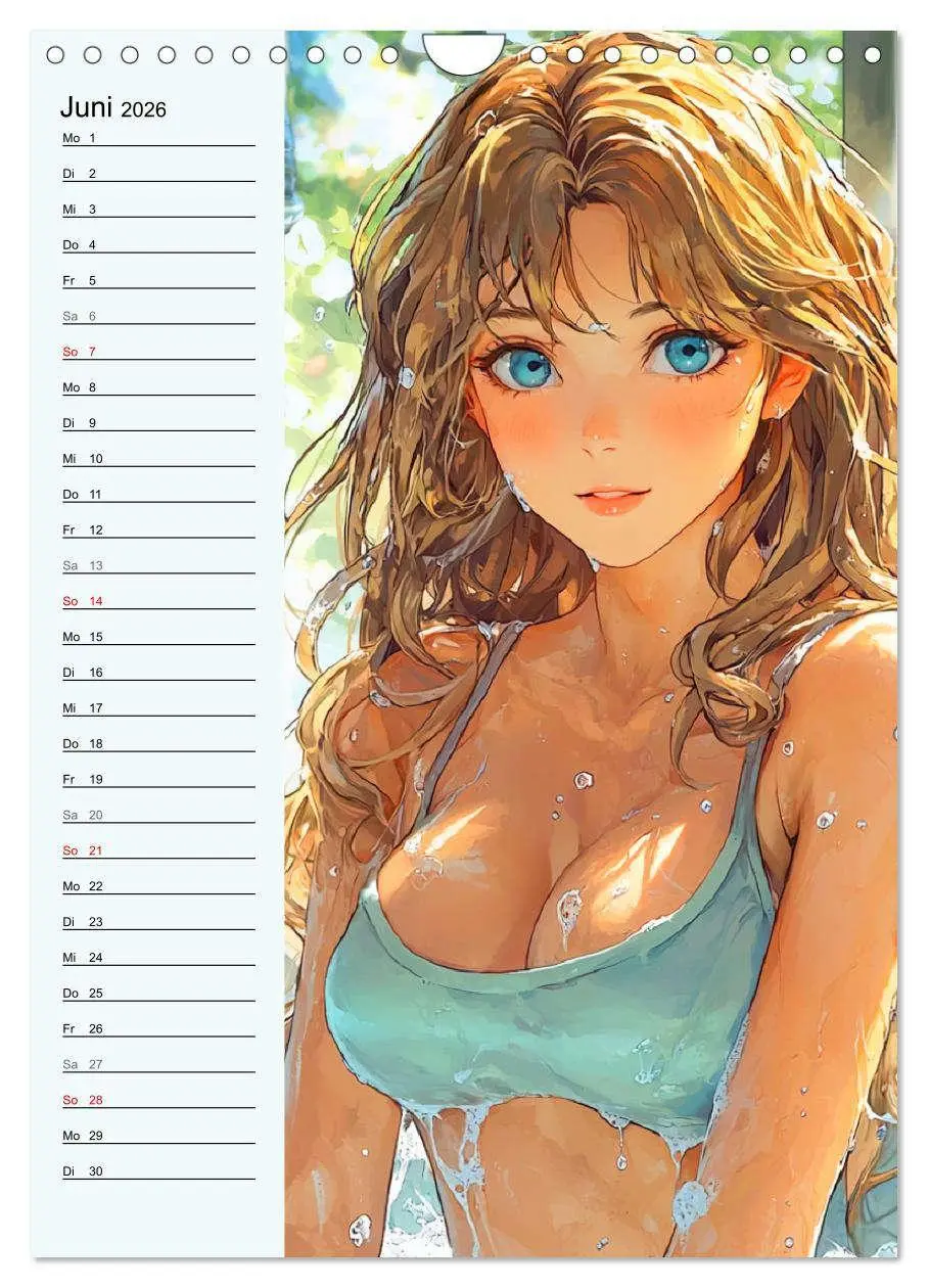 Bild: 9783516245042 | Manga Erotik. Sexy Cartoon-Girls (Wandkalender 2026 DIN A4 hoch),...