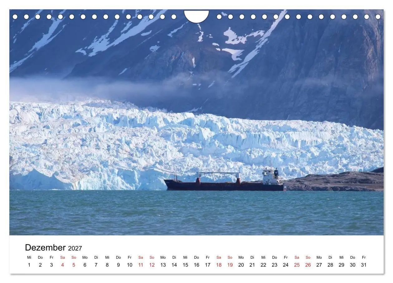 Bild: 9783594155042 | Svalbard 2027 (Wandkalender 2027 DIN A4 quer), CALVENDO Monatskalender