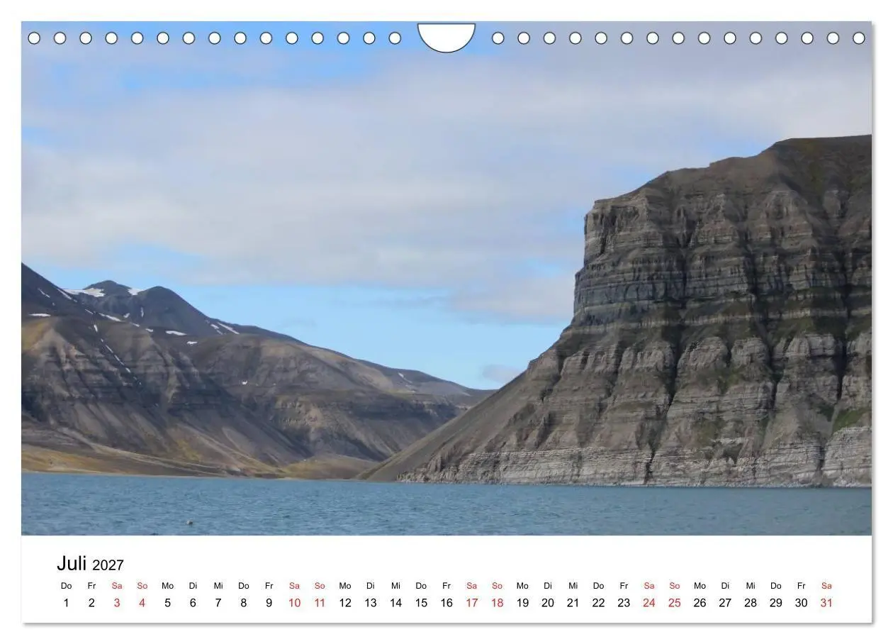 Bild: 9783594155042 | Svalbard 2027 (Wandkalender 2027 DIN A4 quer), CALVENDO Monatskalender
