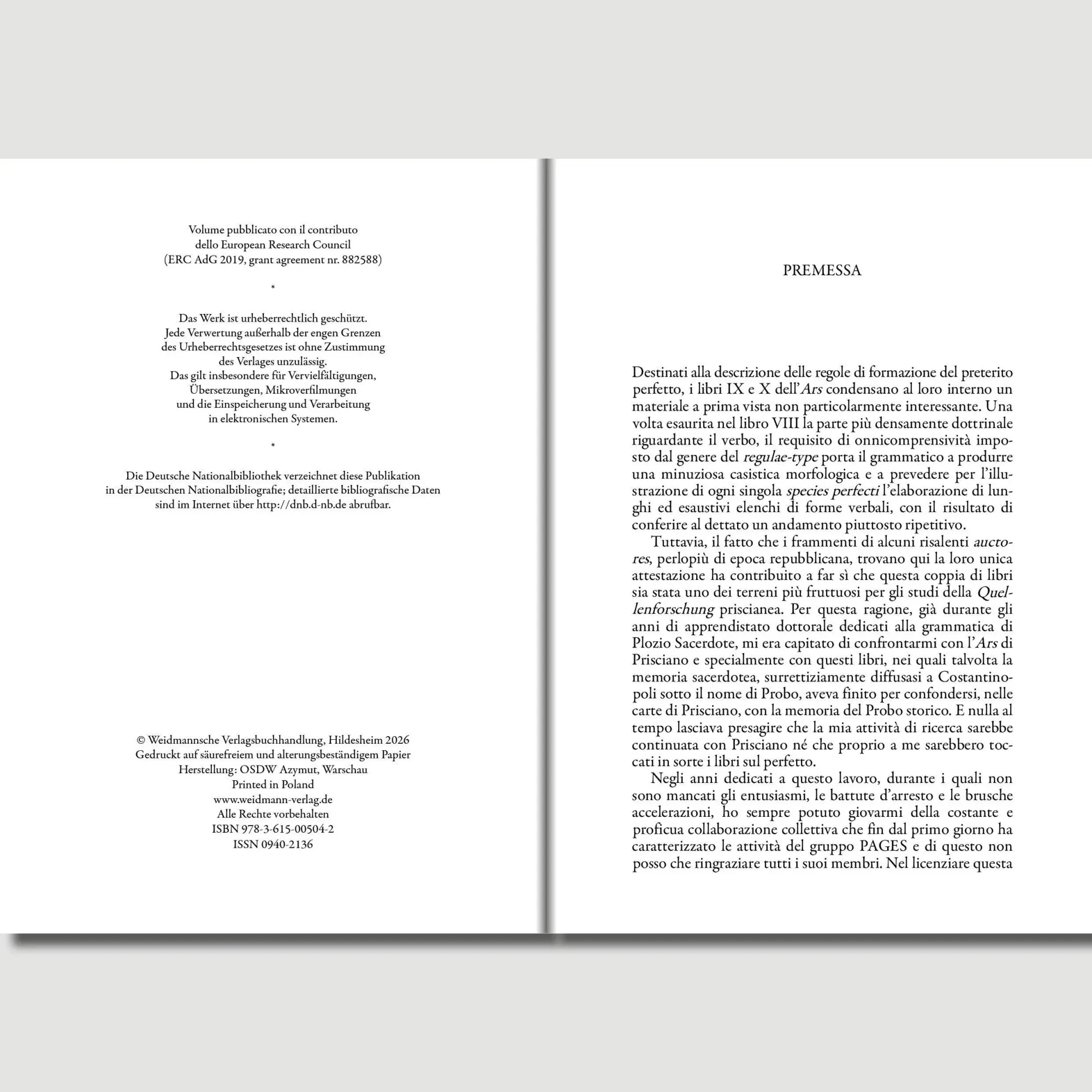 Bild: 9783615005042 | Prisciani Caesariensis Ars. LIBRI VIIII-X | Andrea Bramanti | Buch