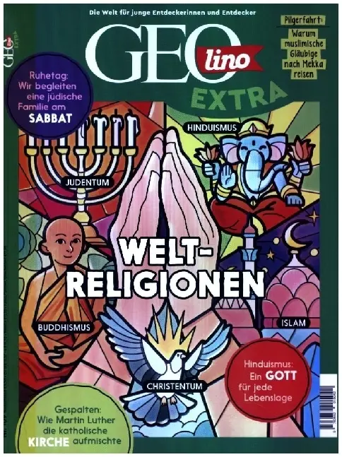 Cover: 9783652015042 | GEOlino extra 109/2024 - Weltreligionen | Juliane van Treeck | 76 S.