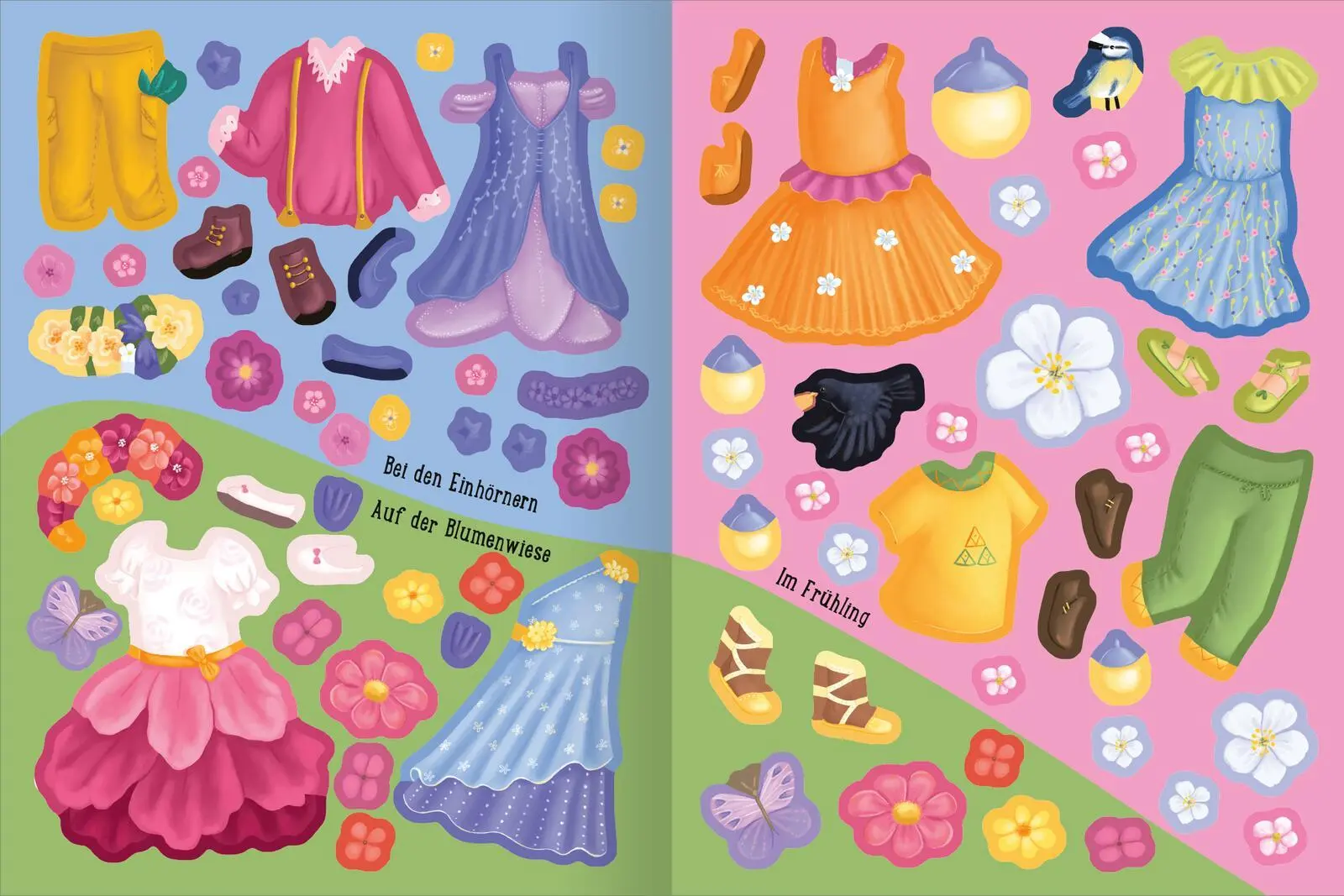 Bild: 9783845855042 | Erstes Stickern Anziehpuppen - Feen | Über 250 Sticker | Beimler