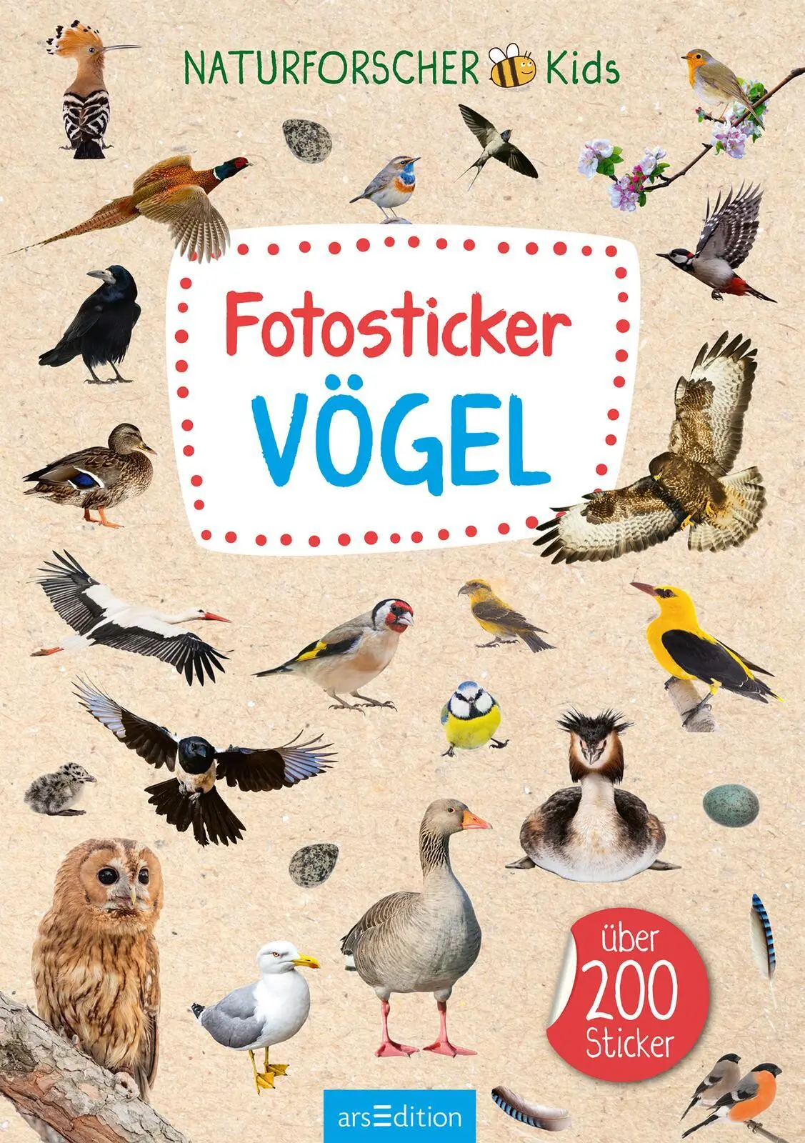 Bild: 4014489135142 | Naturforscher-Kids - Fotosticker Vögel | Über 200 Sticker | Broschüre