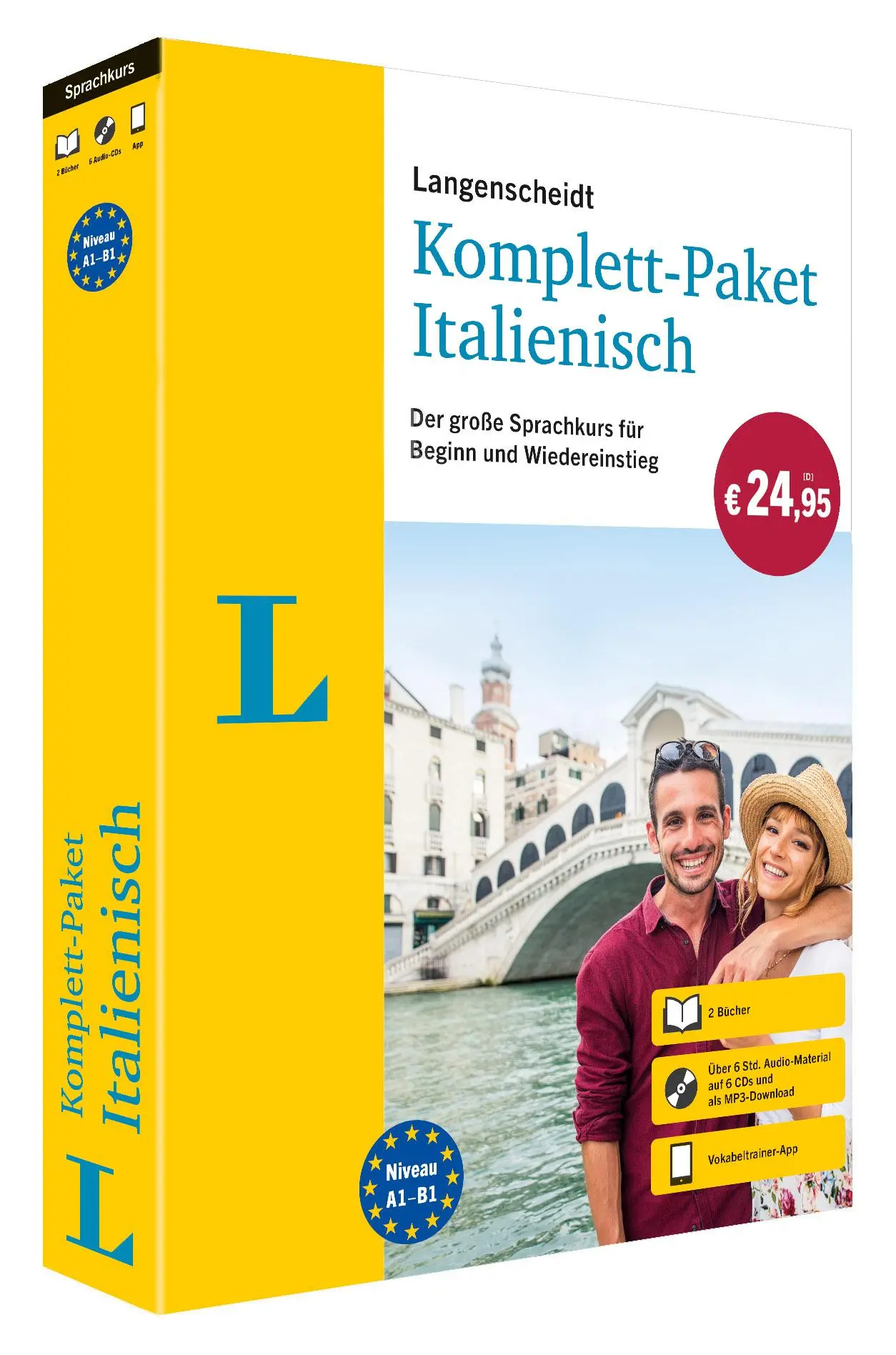 Cover: 9783125635142 | Langenscheidt Komplett-Paket Italienisch | Taschenbuch | 360 S. | 2025