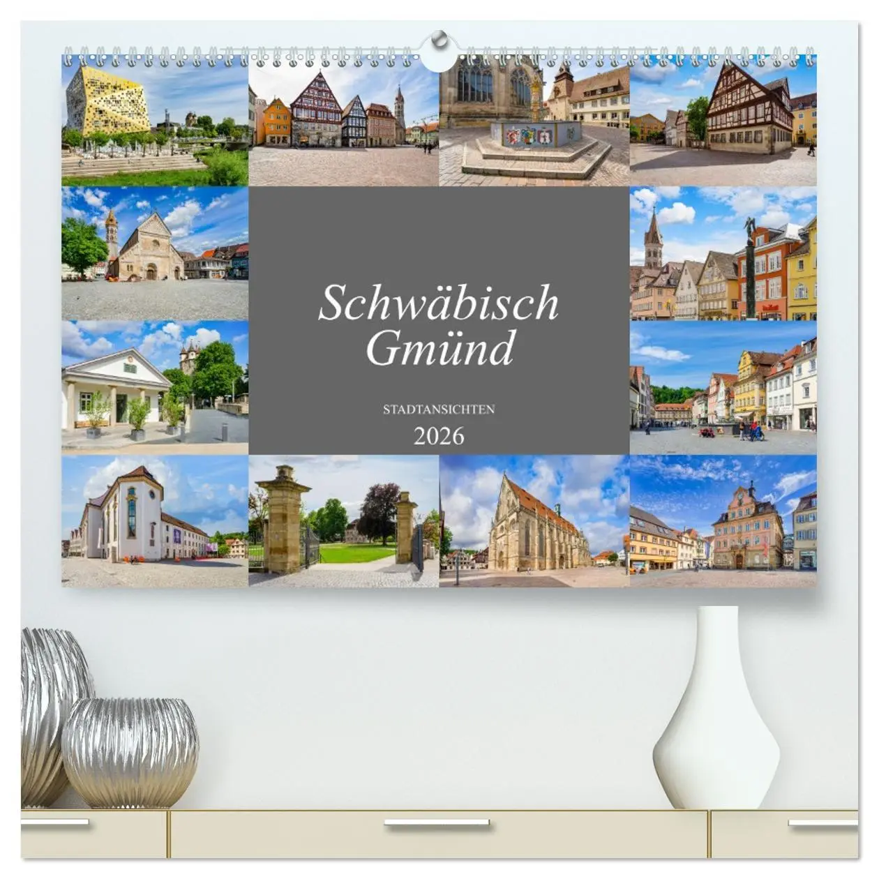 Cover: 9783457455142 | Schwäbisch Gmünd Stadtansichten (hochwertiger Premium Wandkalender...