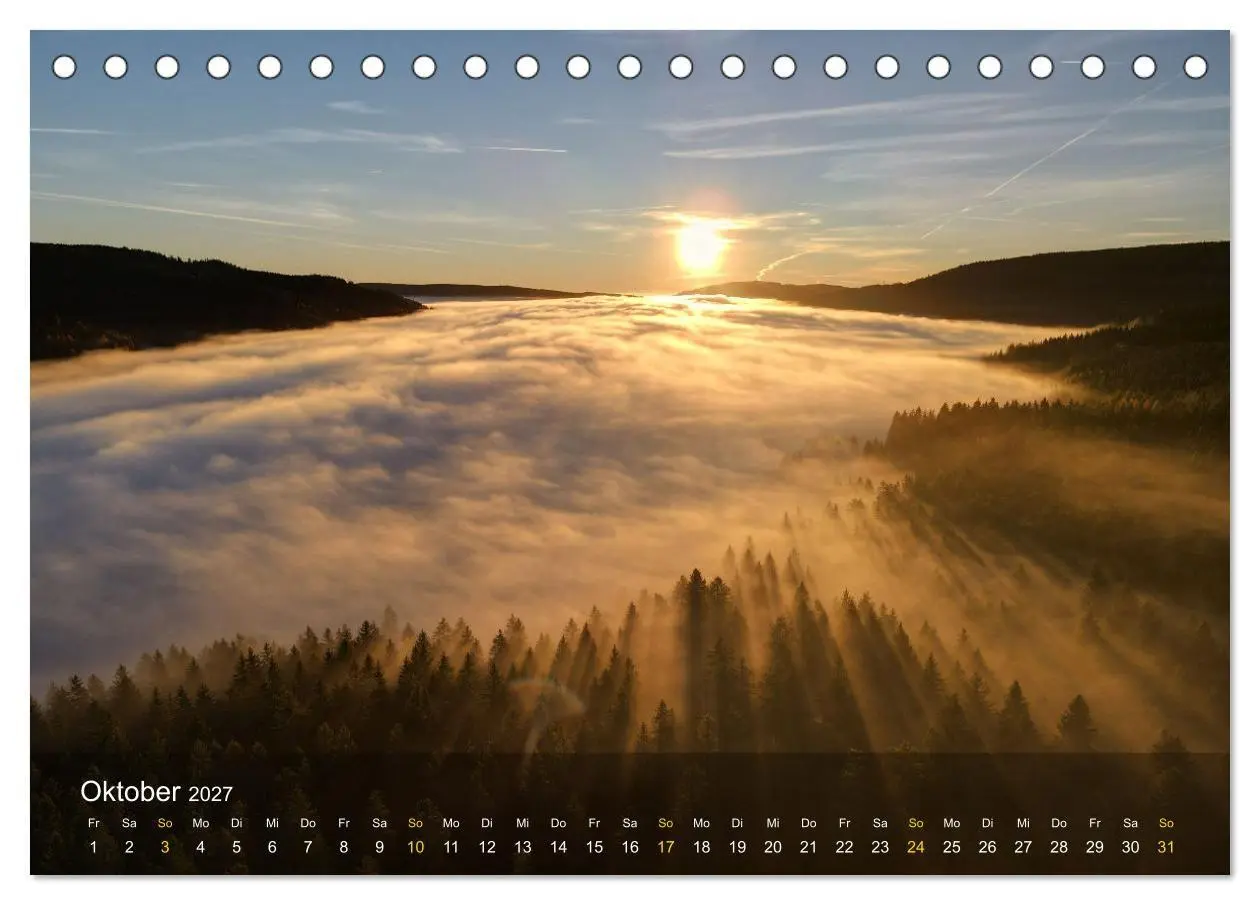 Bild: 9783569015142 | Faszination Schwarzwald (Tischkalender 2027 DIN A5 quer), CALVENDO...