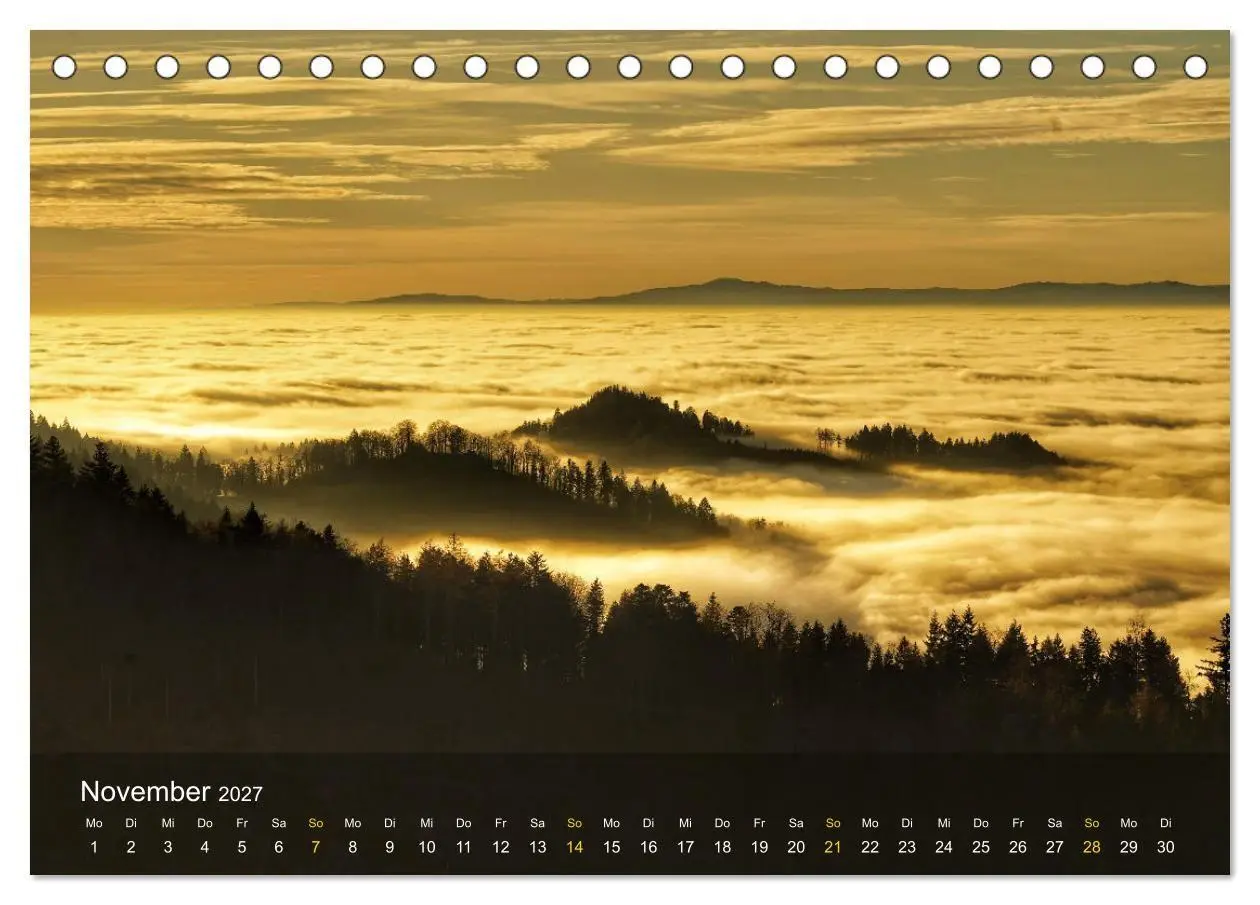 Bild: 9783569015142 | Faszination Schwarzwald (Tischkalender 2027 DIN A5 quer), CALVENDO...