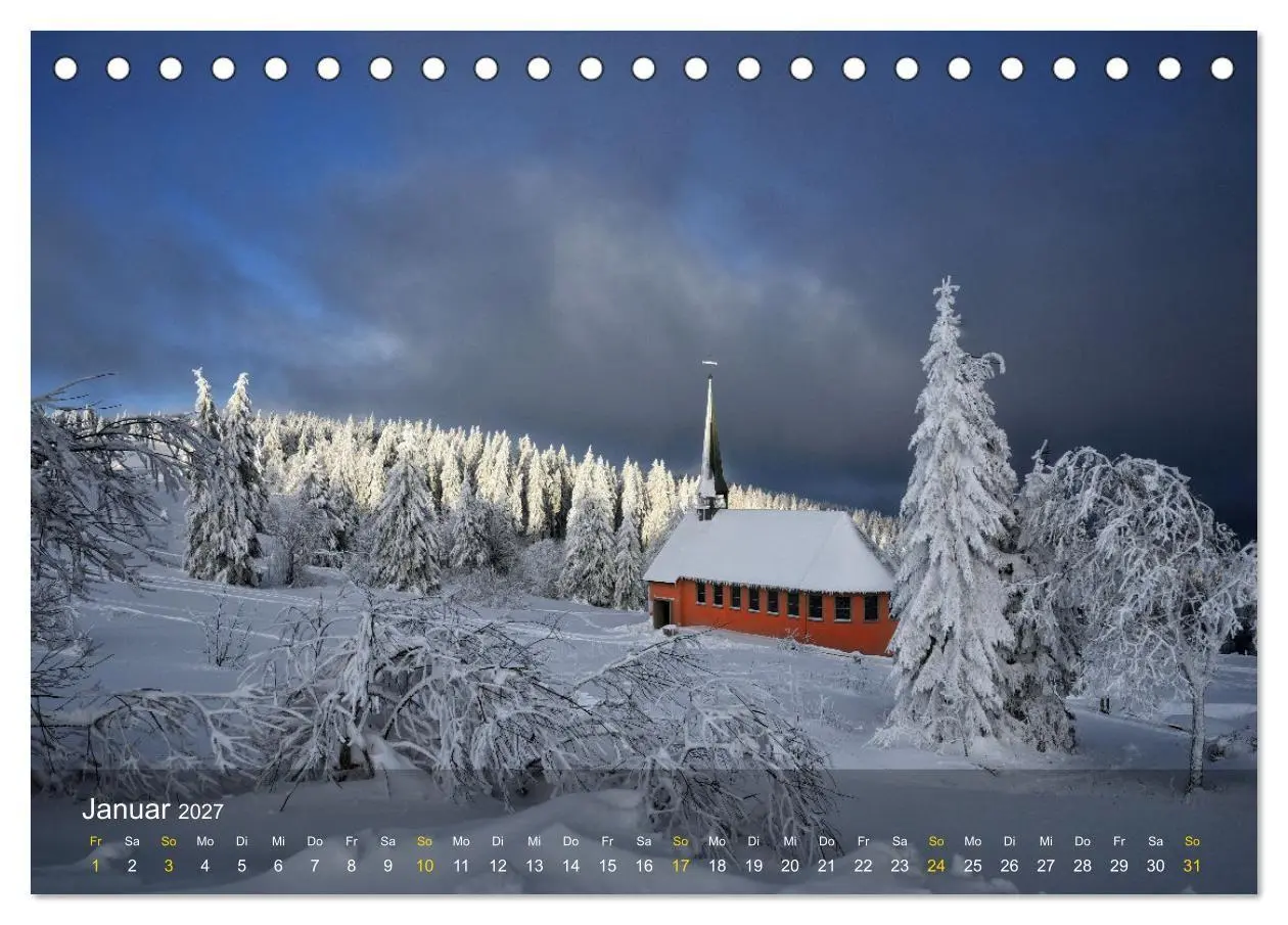 Bild: 9783569015142 | Faszination Schwarzwald (Tischkalender 2027 DIN A5 quer), CALVENDO...