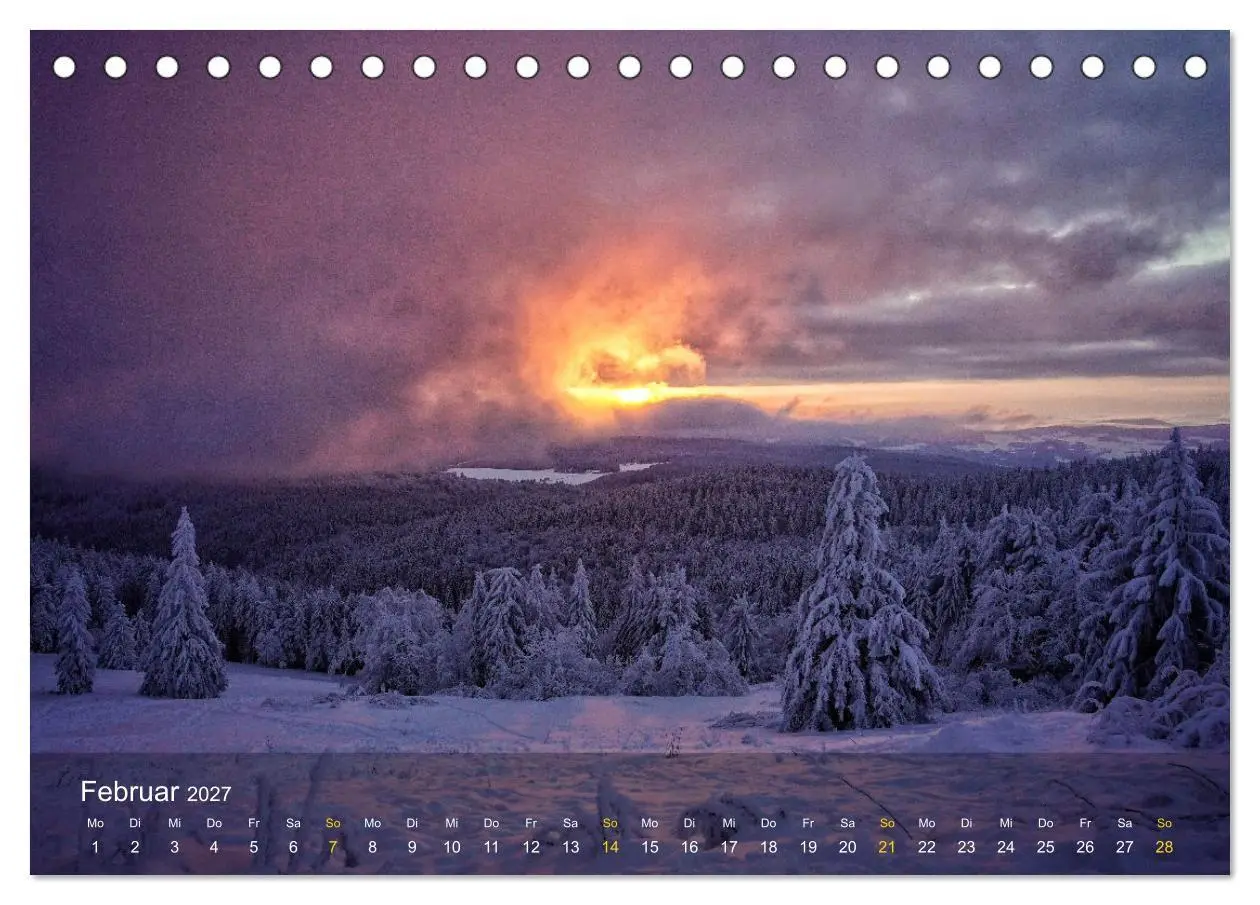 Bild: 9783569015142 | Faszination Schwarzwald (Tischkalender 2027 DIN A5 quer), CALVENDO...