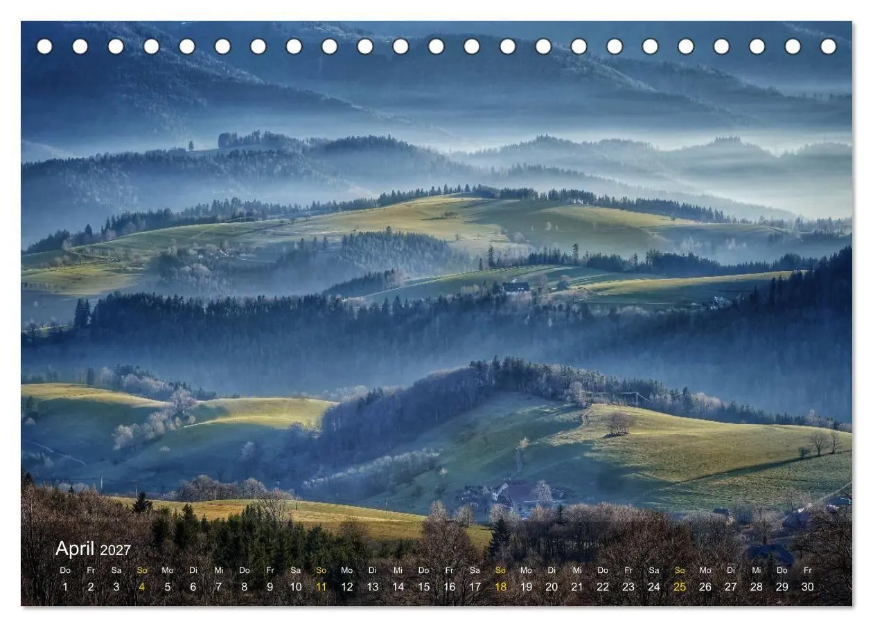 Bild: 9783569015142 | Faszination Schwarzwald (Tischkalender 2027 DIN A5 quer), CALVENDO...