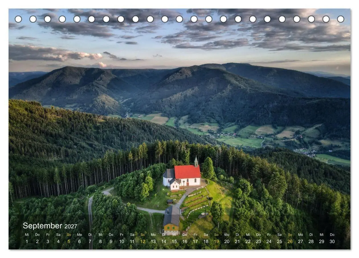 Bild: 9783569015142 | Faszination Schwarzwald (Tischkalender 2027 DIN A5 quer), CALVENDO...