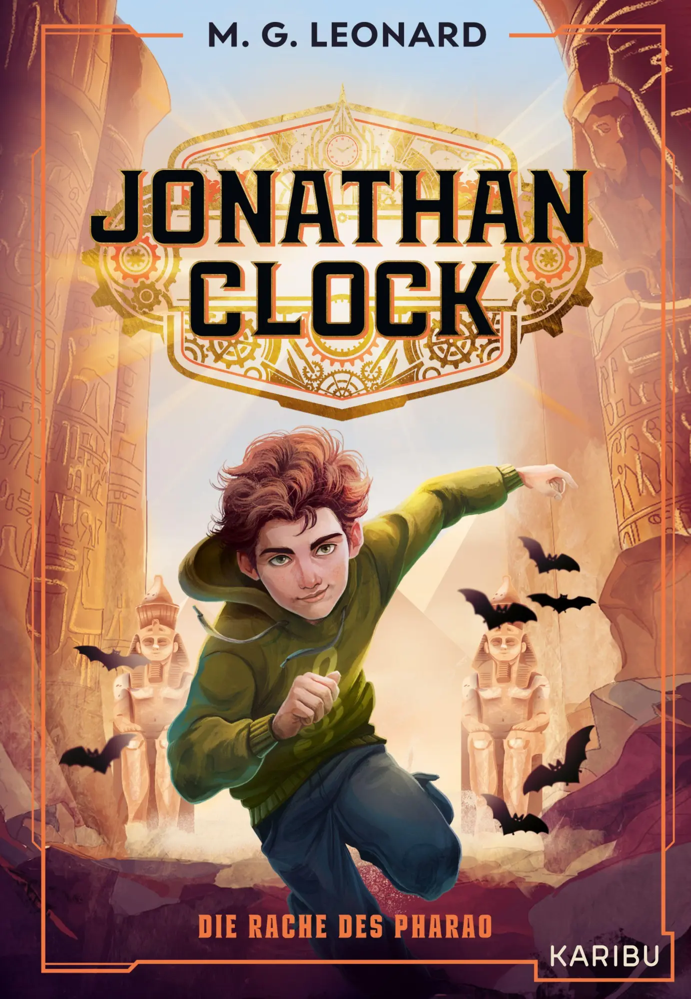 Cover: 9783961295142 | Jonathan Clock (Band 1) - Die Rache des Pharao | M. G. Leonard | Buch