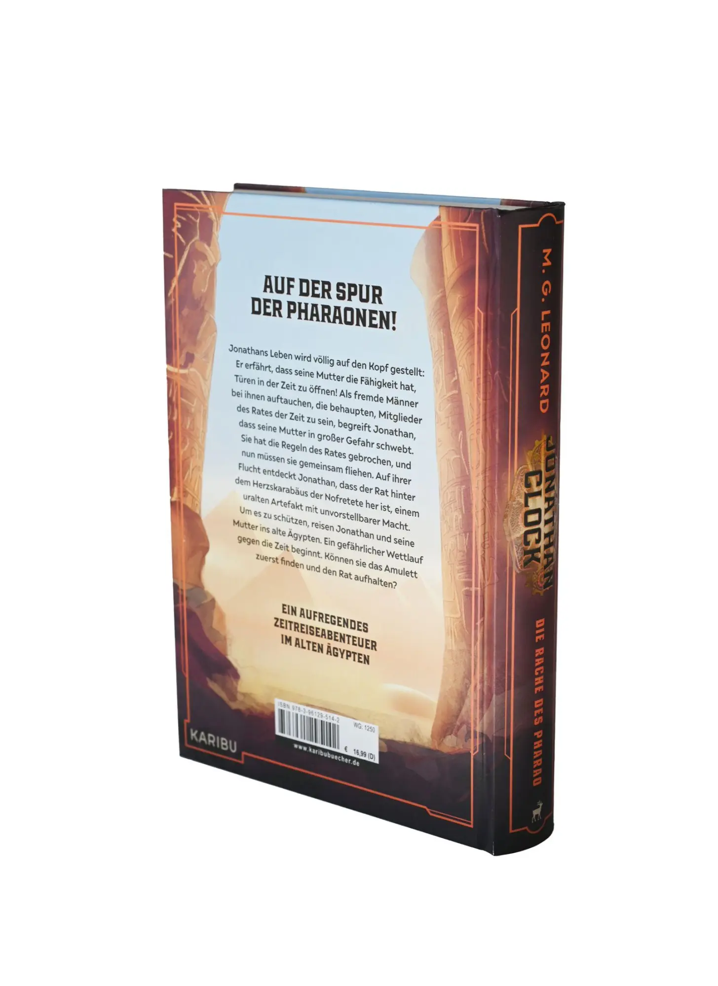 Bild: 9783961295142 | Jonathan Clock (Band 1) - Die Rache des Pharao | M. G. Leonard | Buch