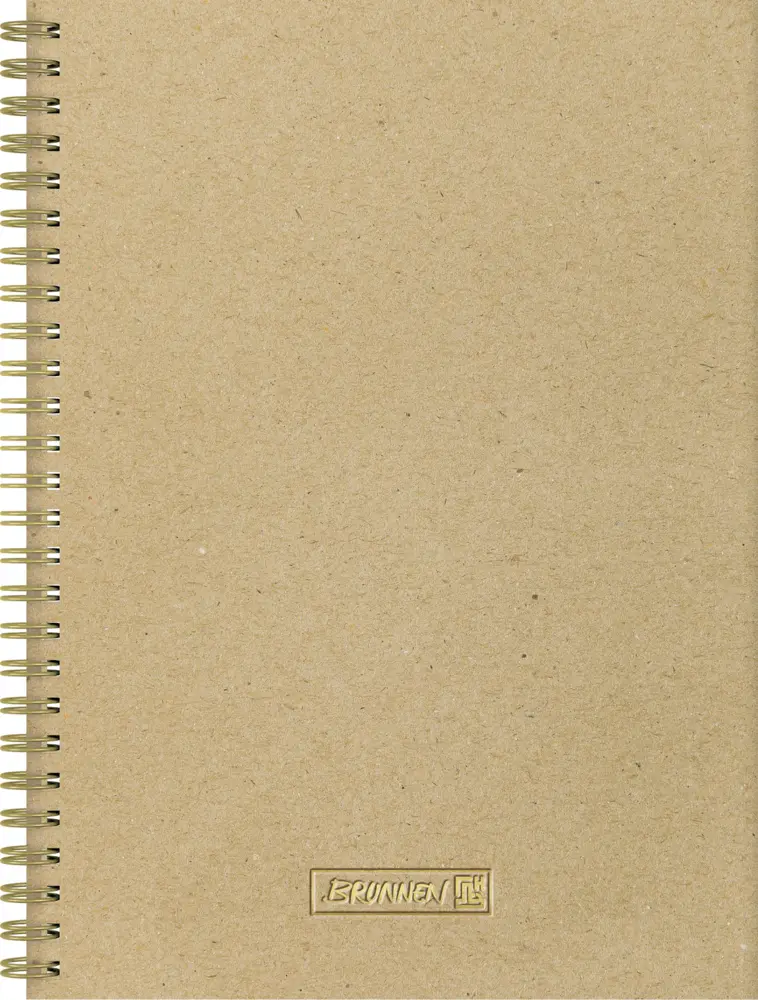 Cover: 4061947085242 | Brunnen Notizbuch Wire-O A5 dotted caramel | Buch | 2022 | Brunnen
