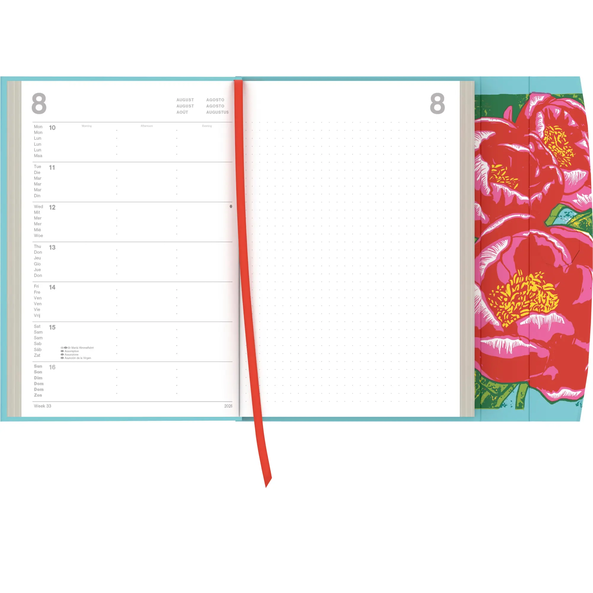 Bild: 4069095005242 | Kat Menschik - Flowers 2026 - Peonies - Diary - Buchkalender -...