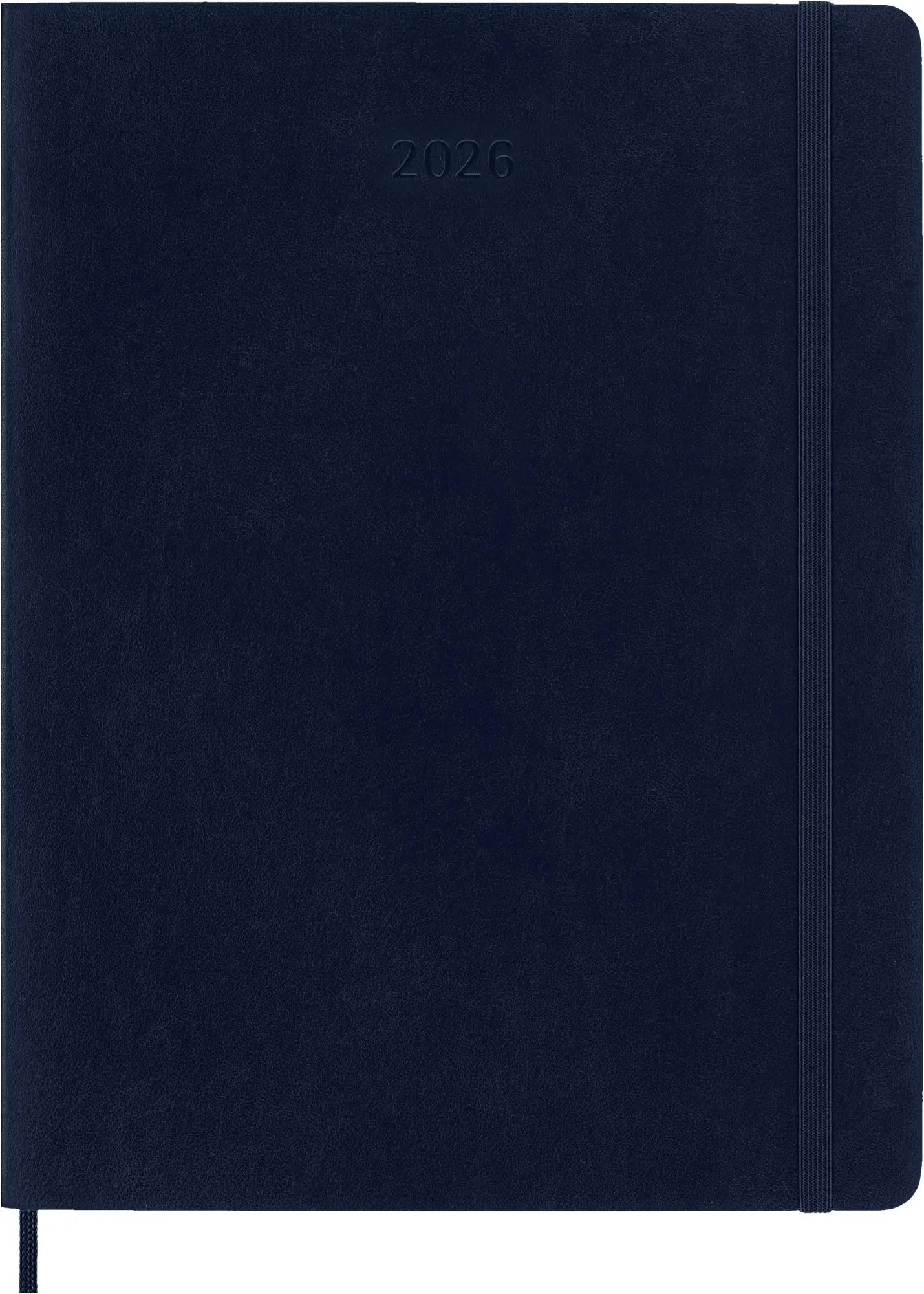 Cover: 8056999275242 | Moleskine 12 Monate Tageskalender 2026, XL, 1 Tag = 1 Seite, rechts...