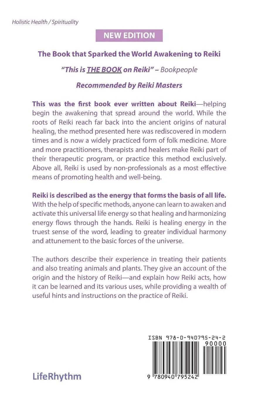 Rückseite: 9780940795242 | Reiki Universal Life Energy | Bodo J. Baginski (u. a.) | Taschenbuch