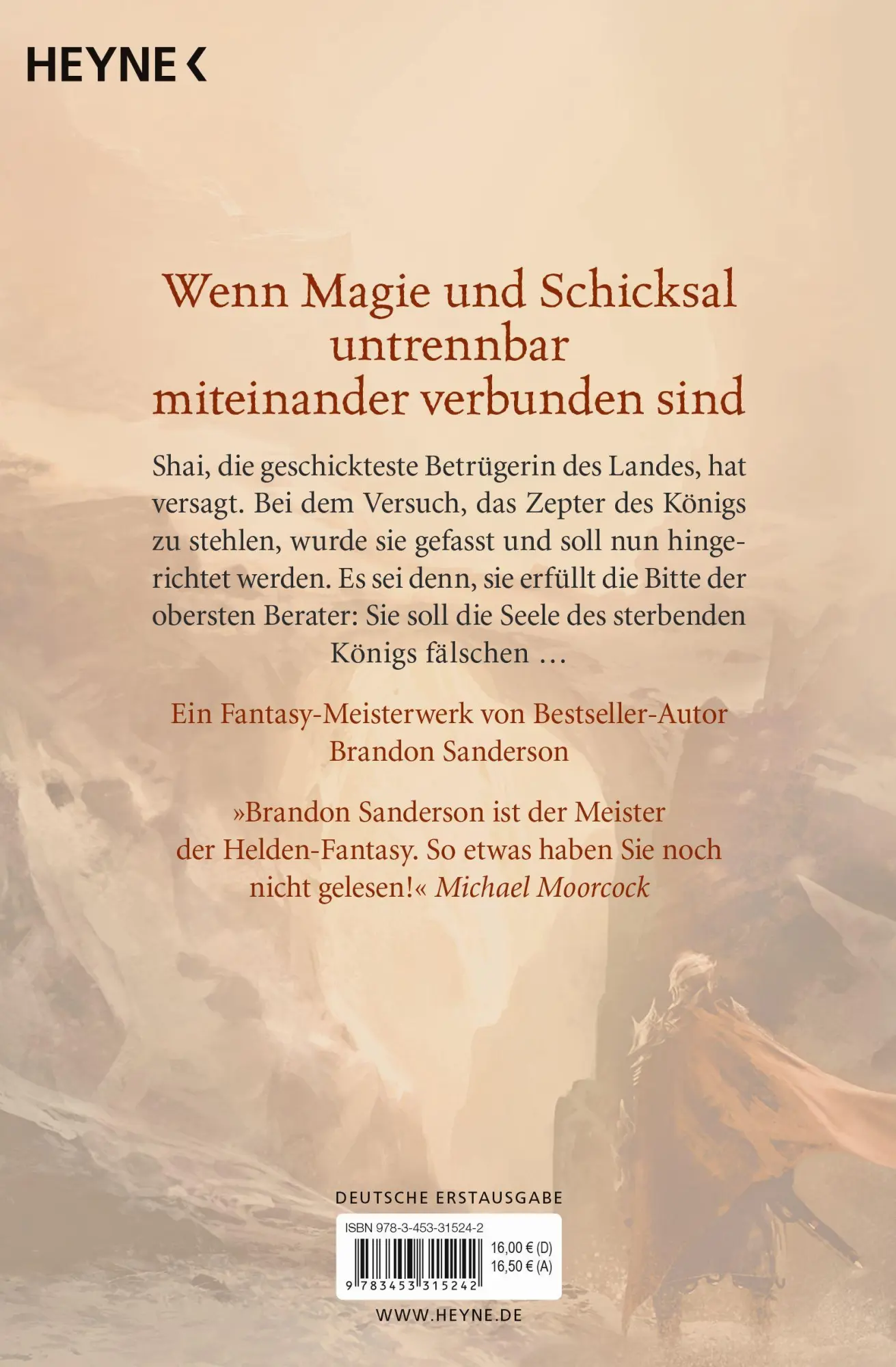 Bild: 9783453315242 | Die Seele des Königs | Brandon Sanderson | Taschenbuch | 448 S. | 2014