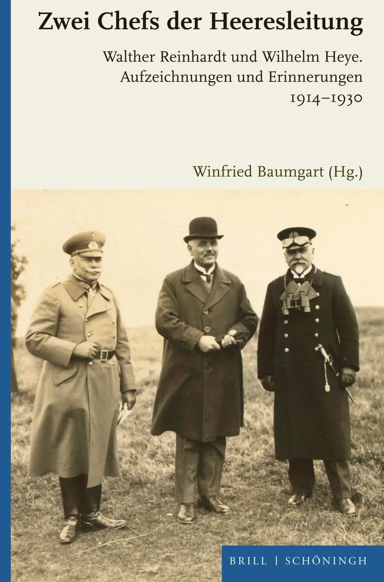 Cover: 9783506705242 | Zwei Chefs der Heeresleitung | Winfried Baumgart | Buch | XXXII | 2026