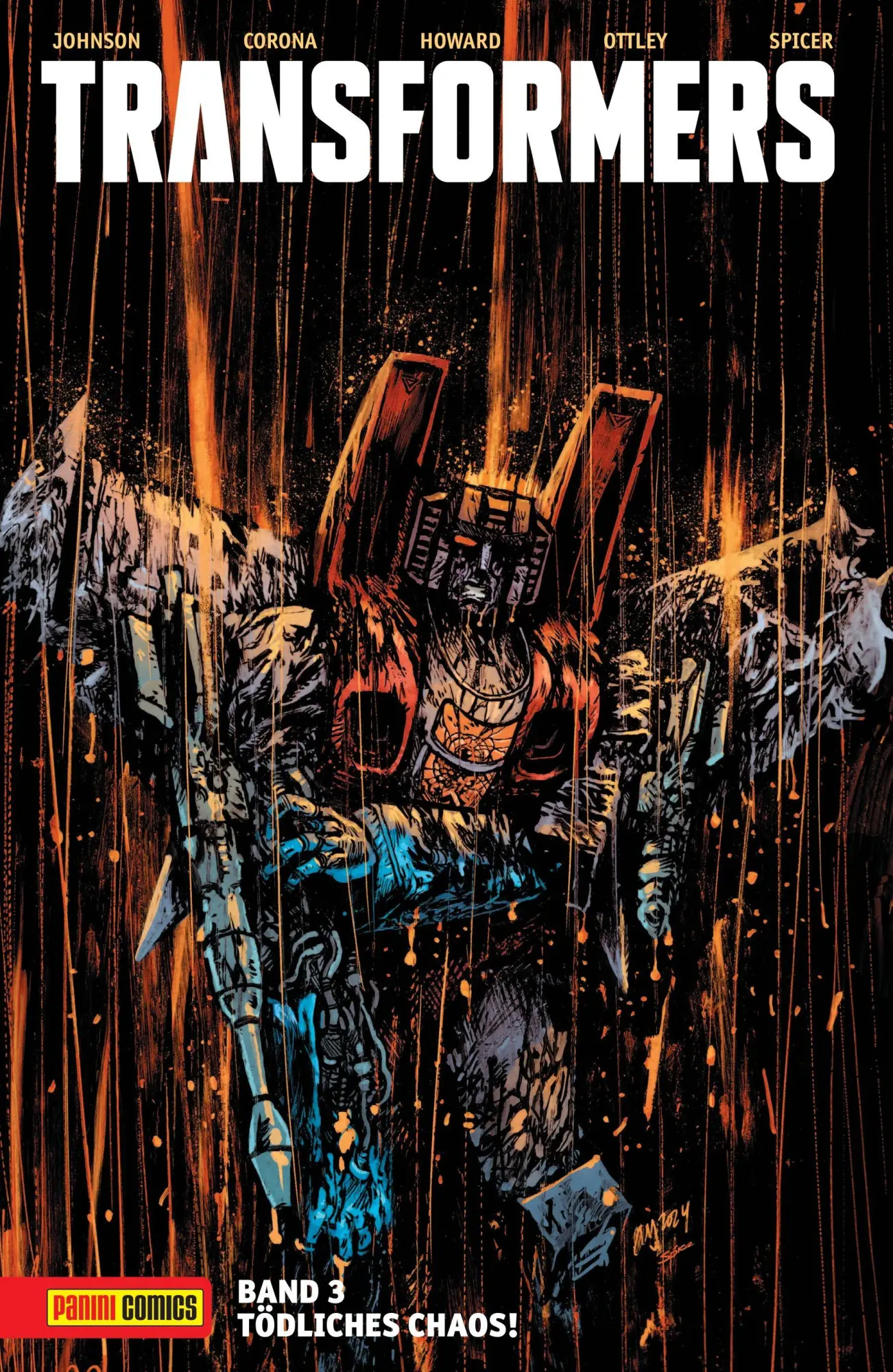 Cover: 9783741645242 | Transformers Bd. 3: Tödliches Chaos! | Daniel Warren Johnson (u. a.)