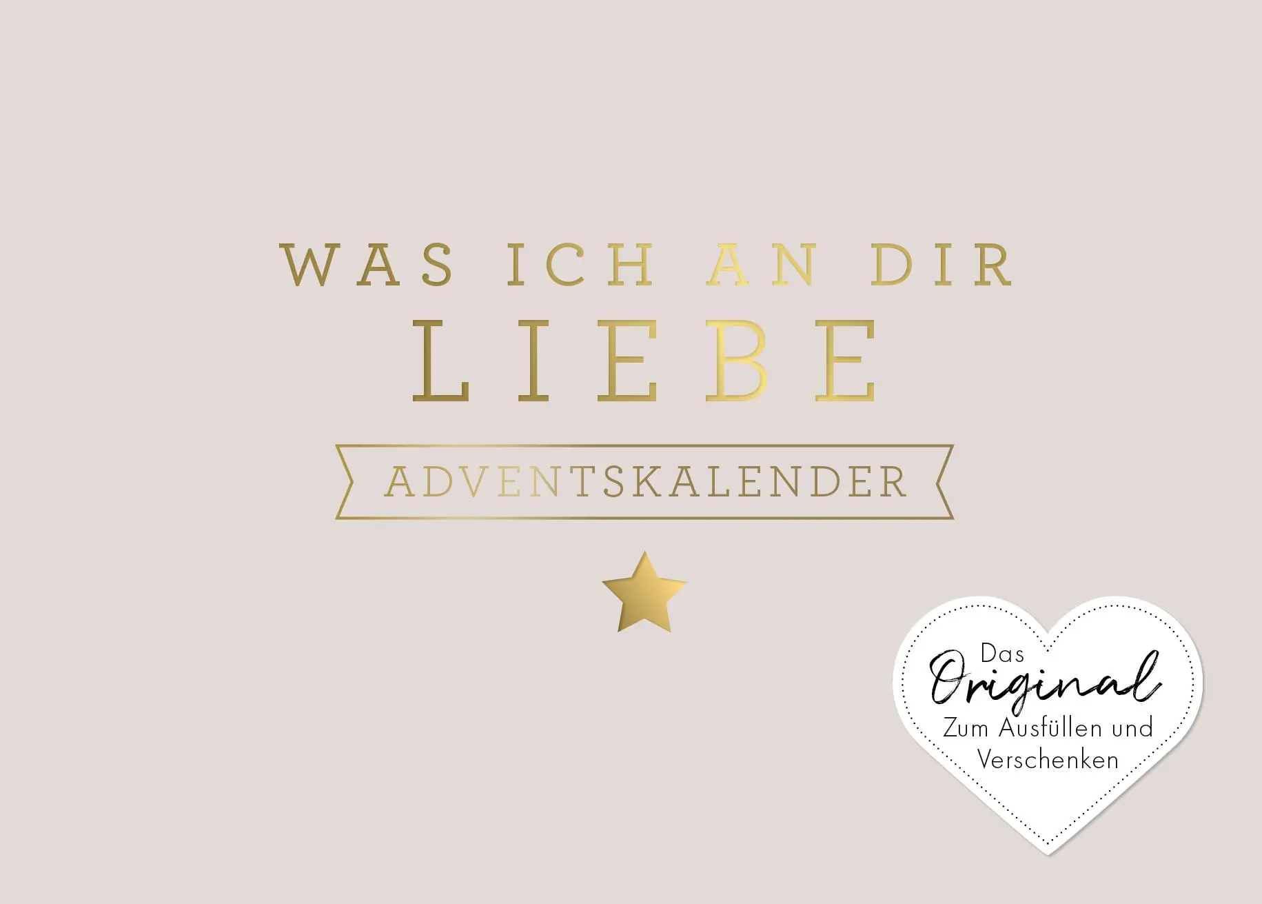 Cover: 9783742325242 | Was ich an dir liebe - Adventskalender | Alexandra Reinwarth | Buch