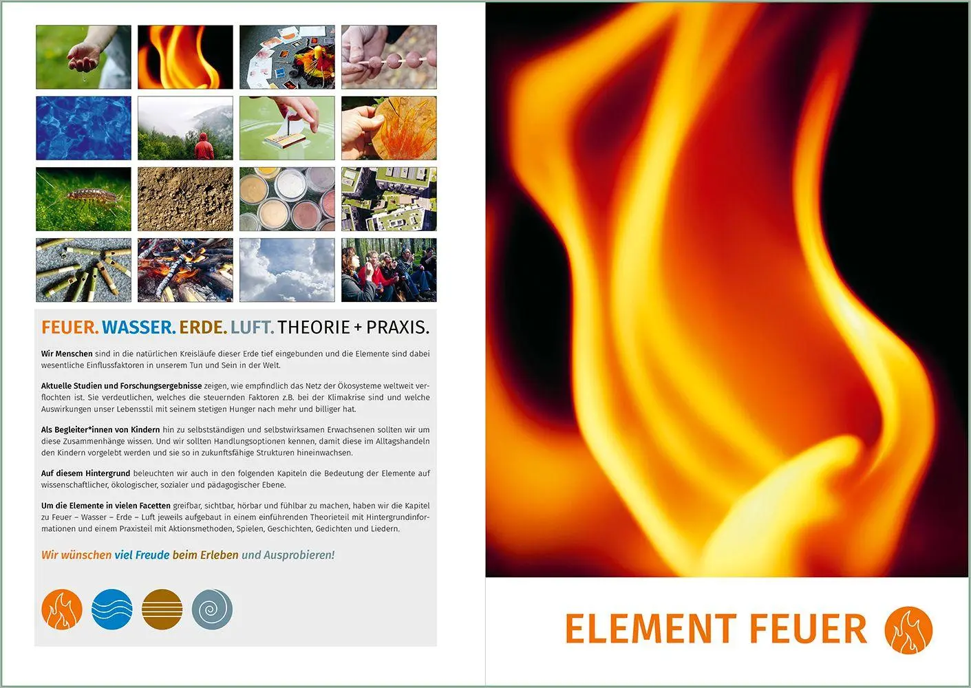 Bild: 9783987265242 | Feuer. Wasser. Erde. Luft. | Markus Hirschmann (u. a.) | Taschenbuch