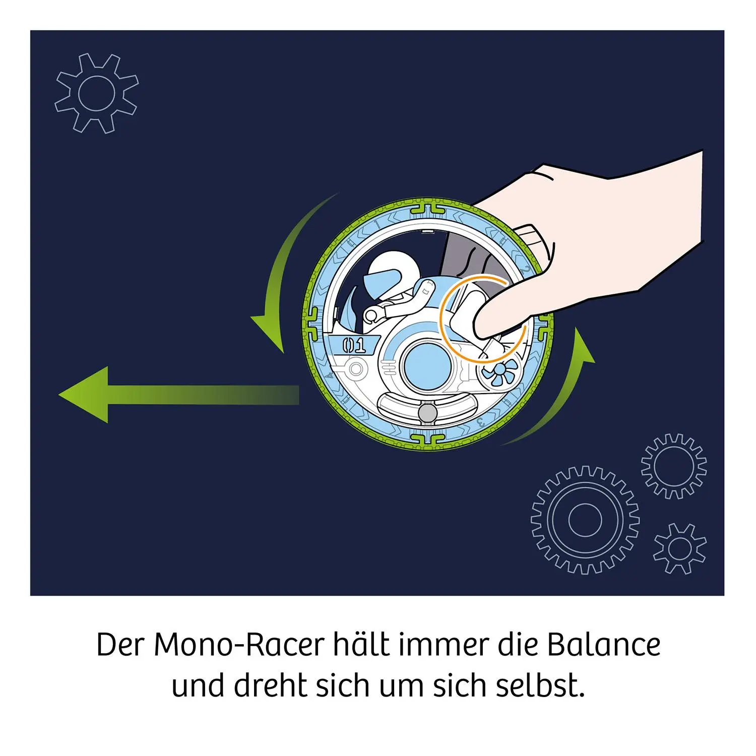 Bild: 4002051645342 | Fun Science Mono Racer | Experimentierkasten | Spiel | 645342 | 2025
