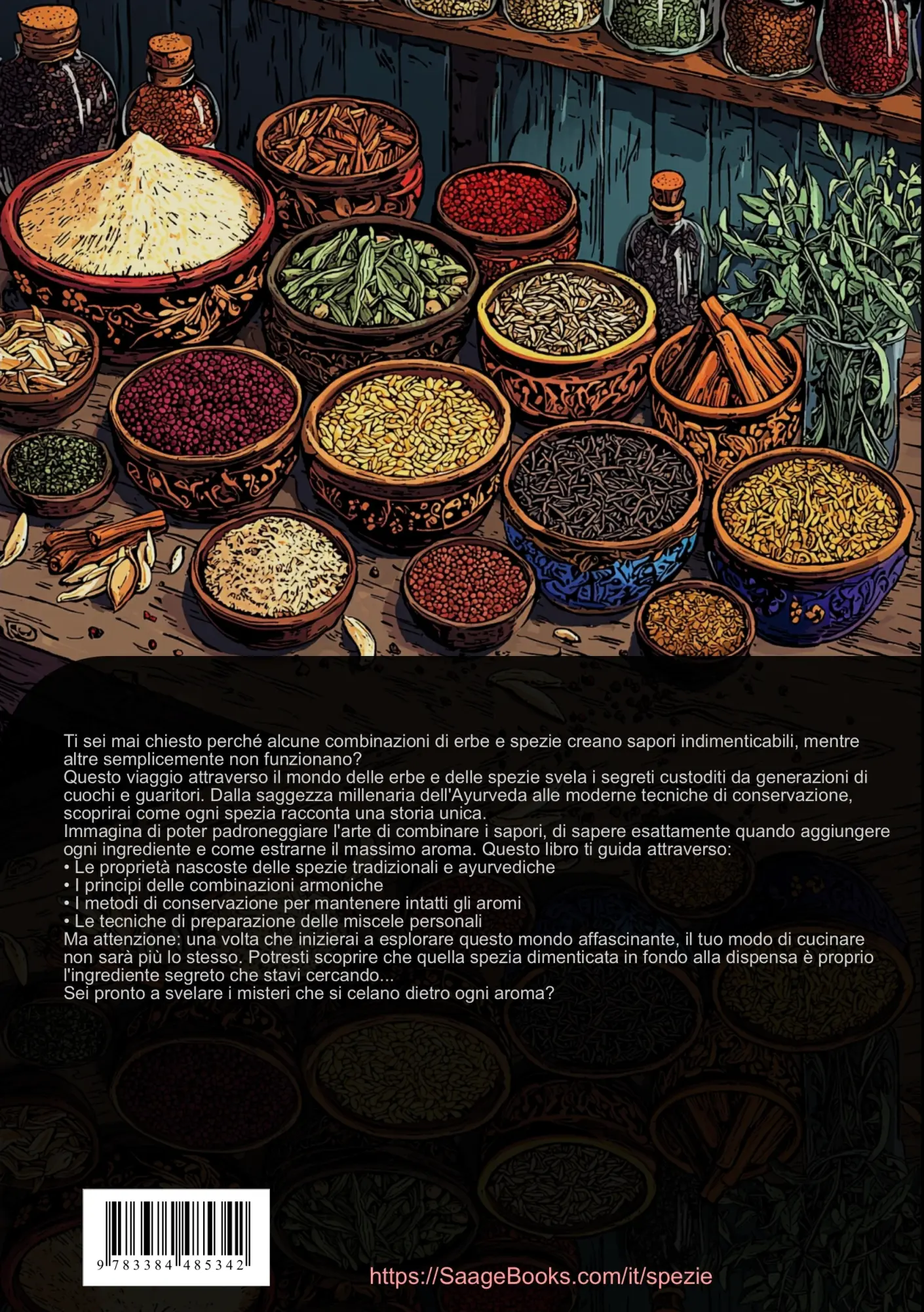Rückseite: 9783384485342 | Spezie ed Erbe Aromatiche: Guida Completa ai Sapori e alle Proprietà