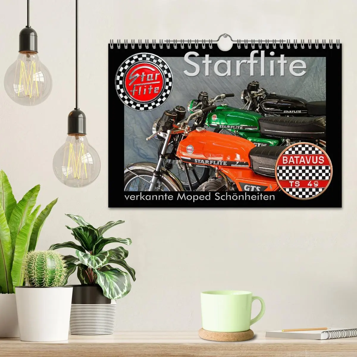 Bild: 9783457675342 | Starflite verkannte Moped Schönheiten (Wandkalender 2026 DIN A4...