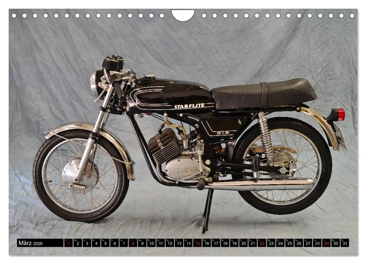 Bild: 9783457675342 | Starflite verkannte Moped Schönheiten (Wandkalender 2026 DIN A4...