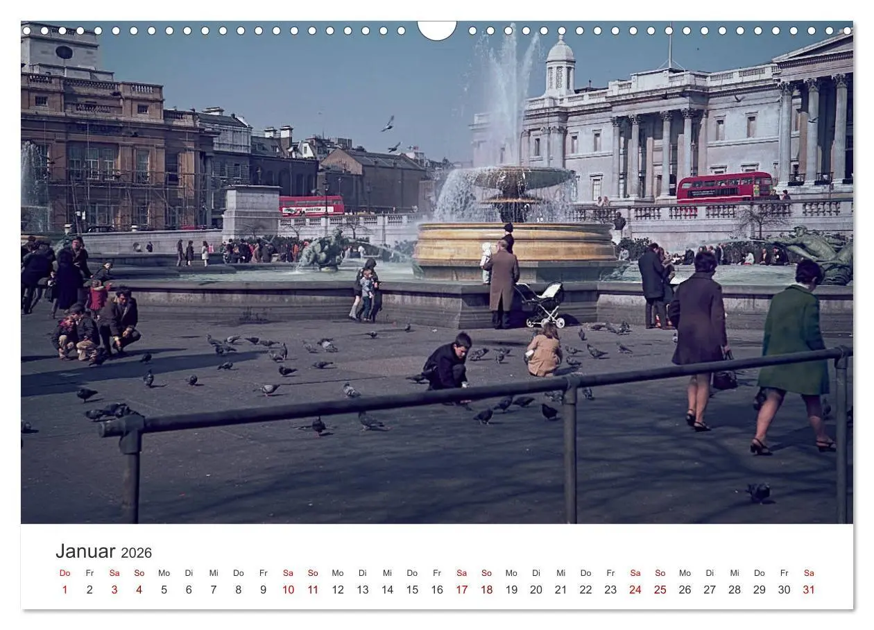 Bild: 9783457815342 | London - Vintage Views (Wandkalender 2026 DIN A3 quer), CALVENDO...