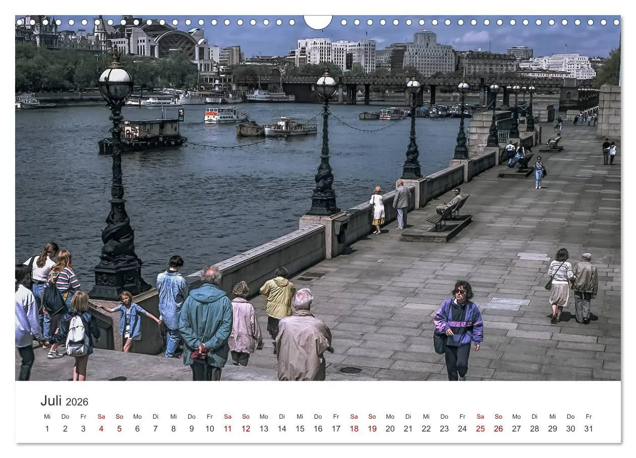Bild: 9783457815342 | London - Vintage Views (Wandkalender 2026 DIN A3 quer), CALVENDO...