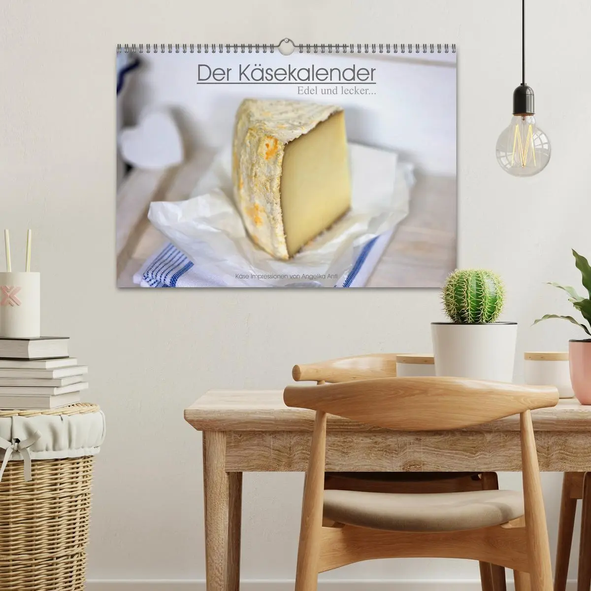Bild: 9783516075342 | Der Käsekalender Edel und lecker (Wandkalender 2026 DIN A3 quer),...